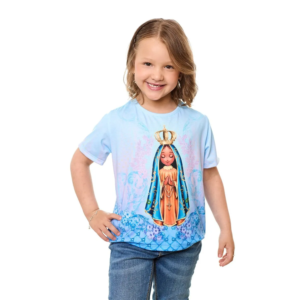 Camiseta Infantil Aparecidinha