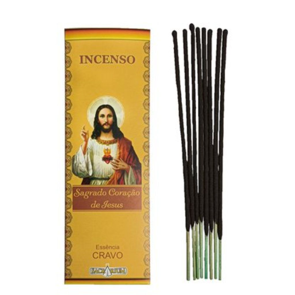 Incenso em Vareta Sagrado Coração de Jesus com Aroma