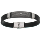 Pulseira Pai Nosso de Silicone