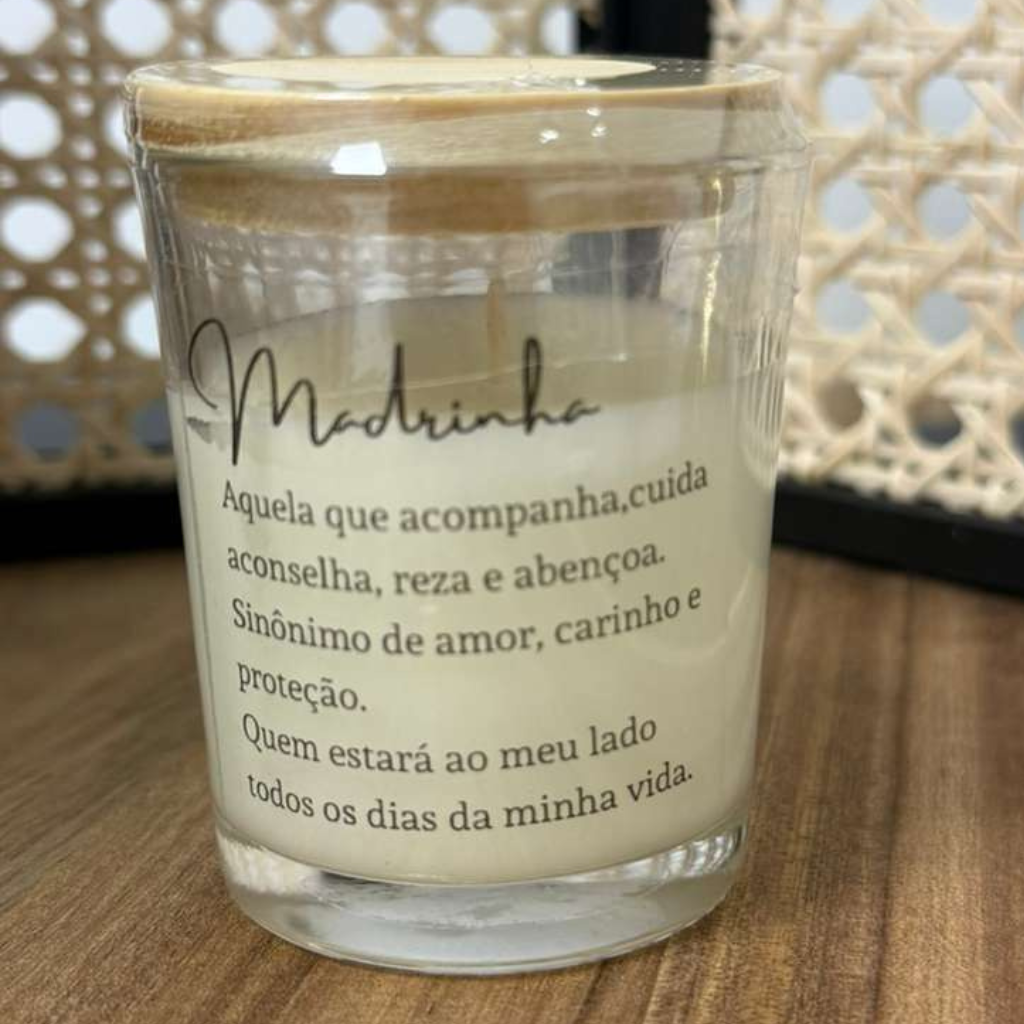 Religious Candles in Glass Jars – Faith-Themed Favors