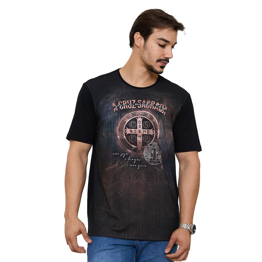 Saint Benedict Medal T-Shirt