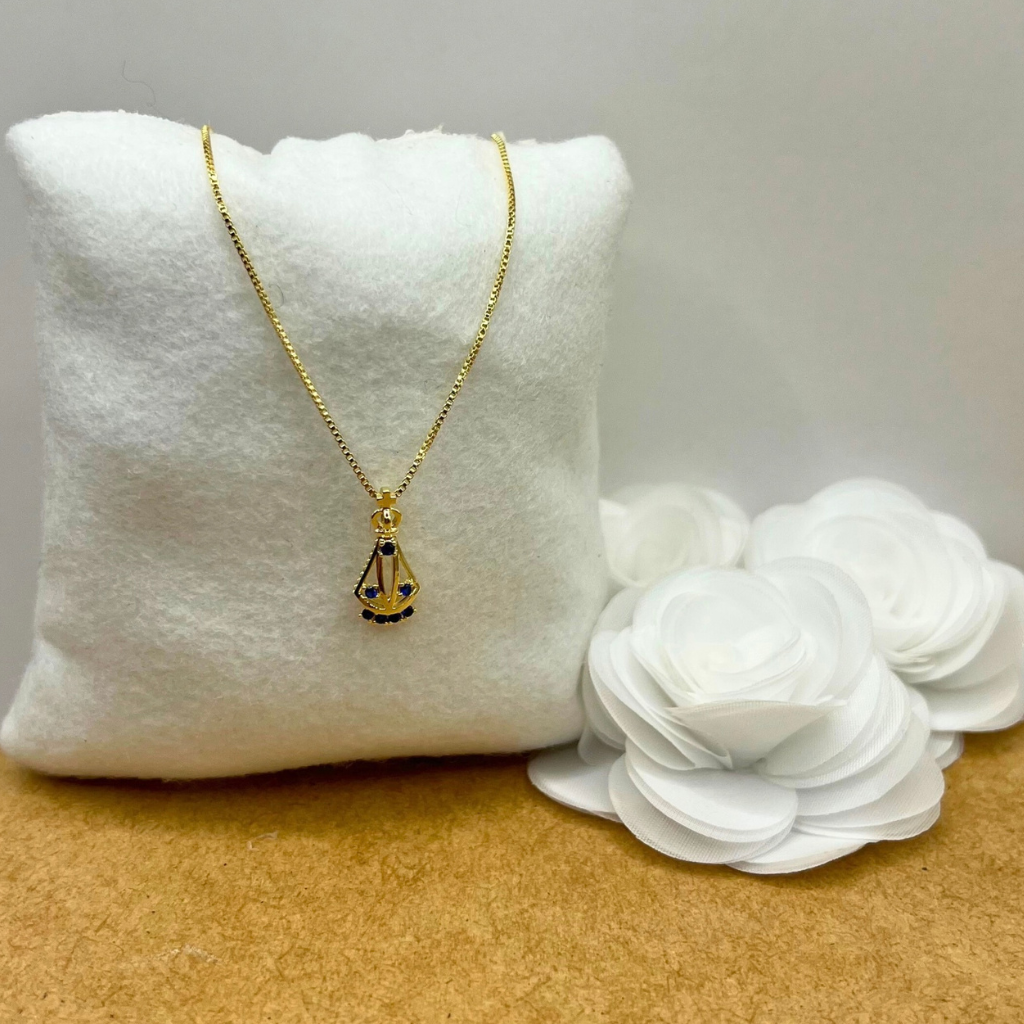 Semi-jewelry Necklace Our Lady of Aparecida