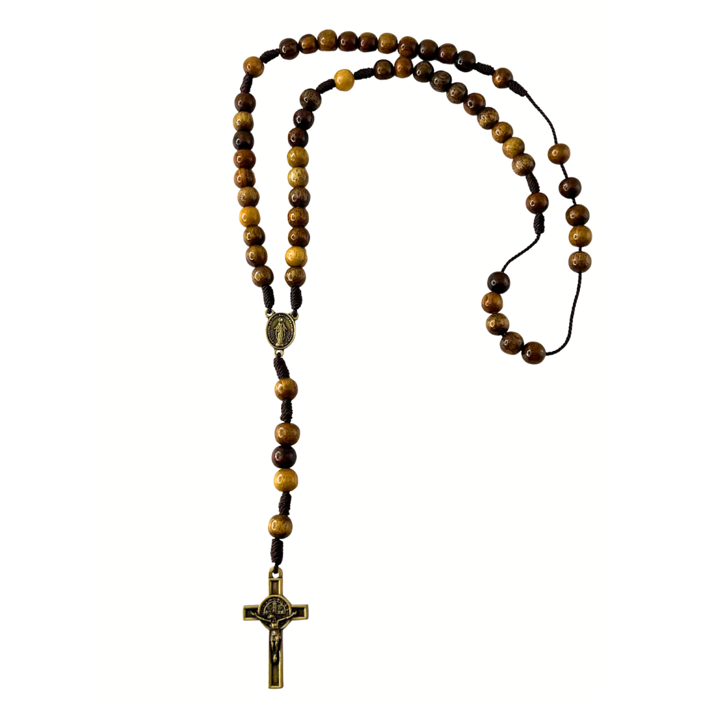 Our Lady of Grace Rosary Necklace