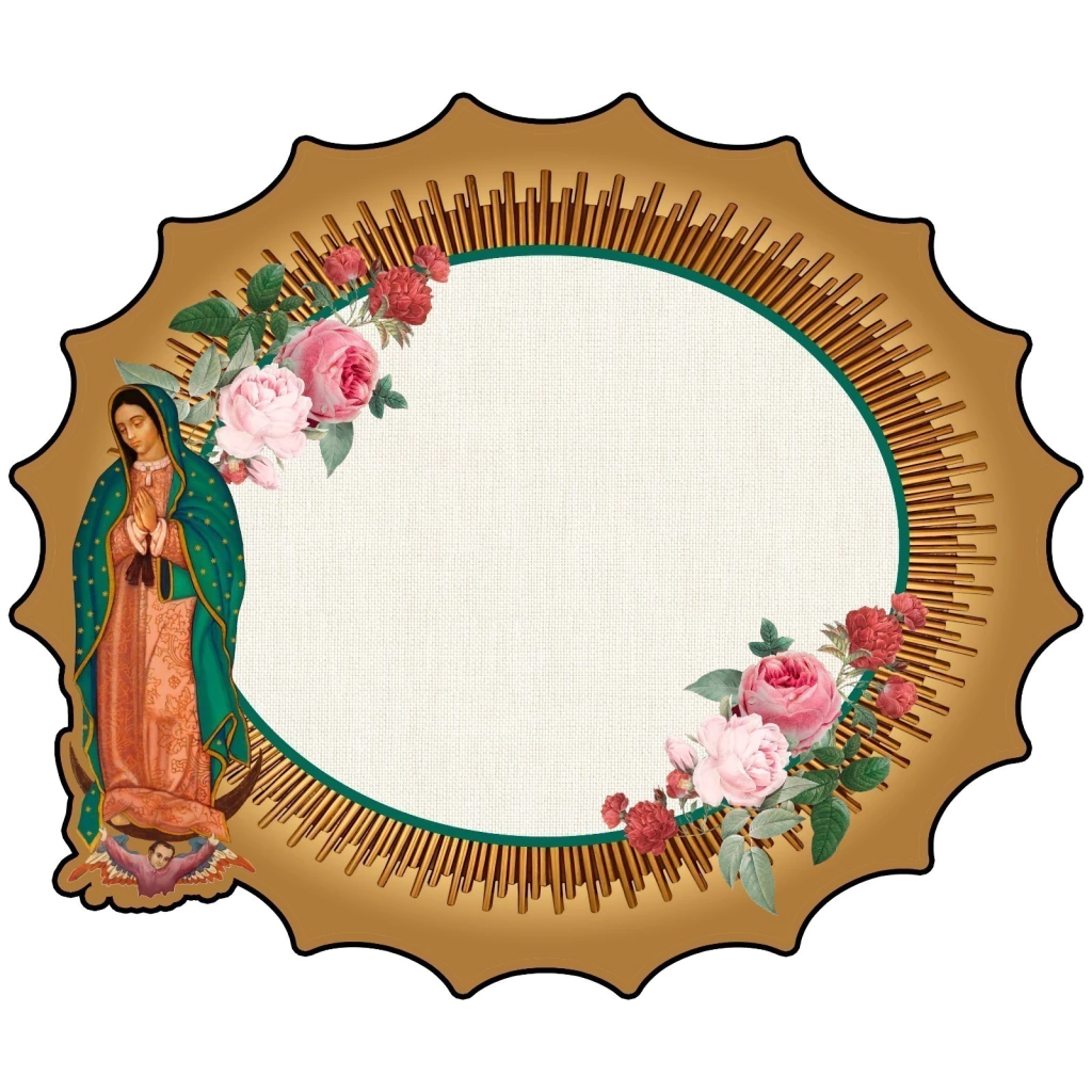 Jogo Americano Nossa Senhora Guadalupe - 13pcs