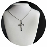 925 Silver Crucifix Chain