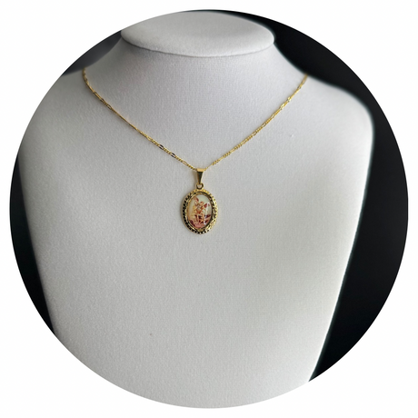 Colar São Miguel Arcanjo Semi-Joia