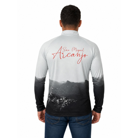 Camiseta São Miguel Arcanjo - Masculina Manga Longa
