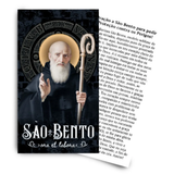 Kit Sacramental Terço Sal e Água São Bento