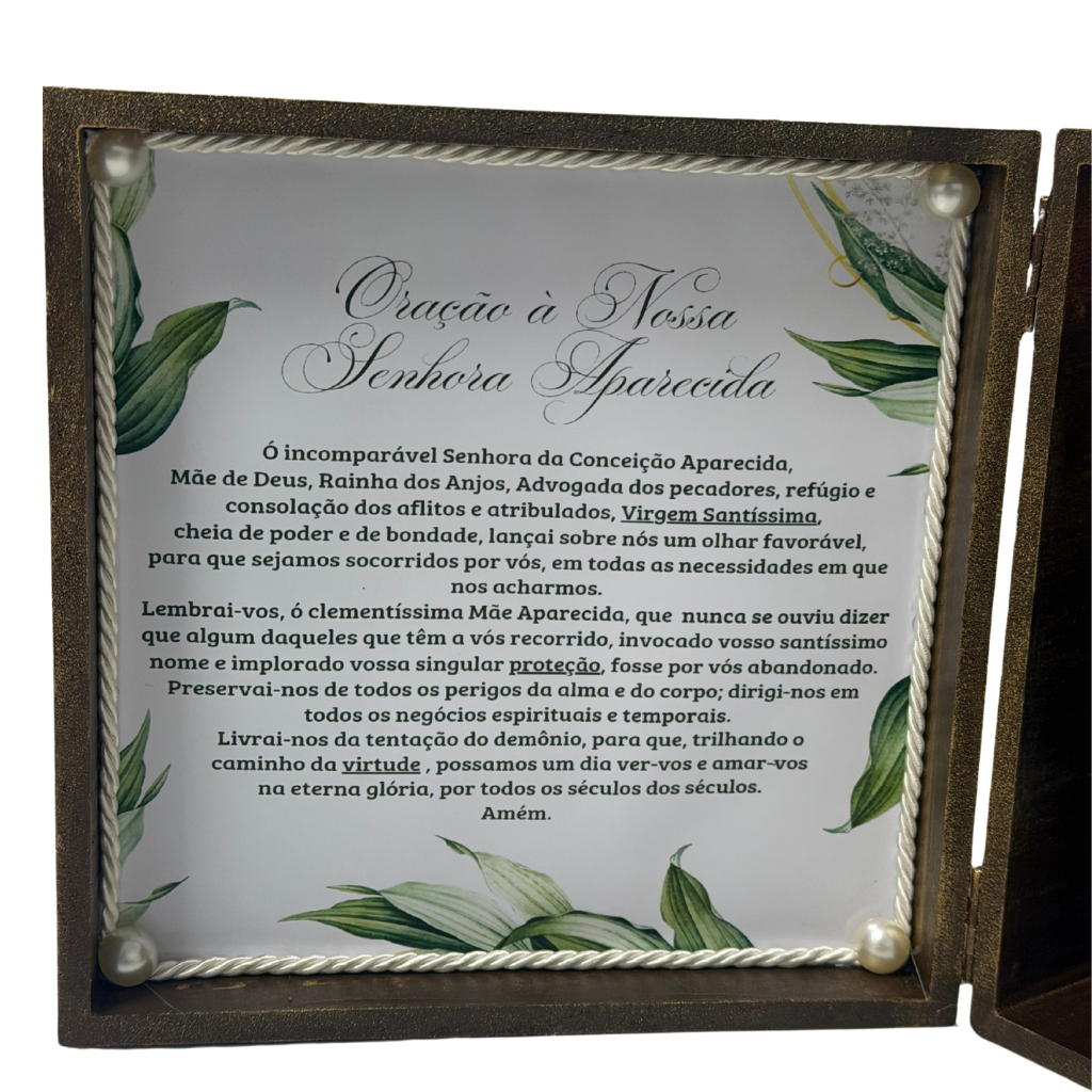 Caixa Altar Nossa Senhora Aparecida