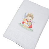 Toalha de Boca – São Miguel | Pequeno Guerreiro de Deus