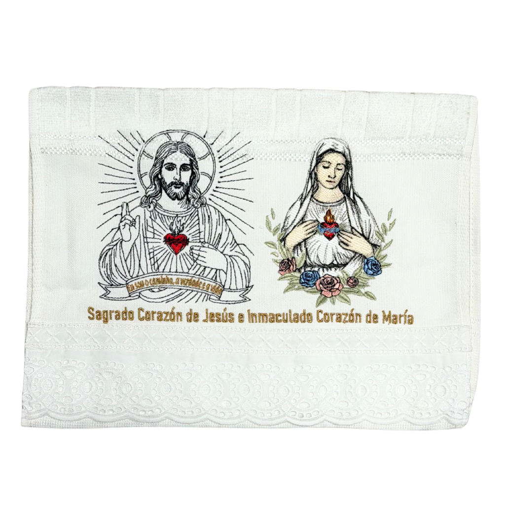Guest Towel - Sacred Hearts