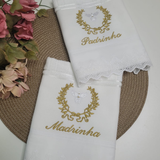 Toalha de Lavabo - Padrinhos