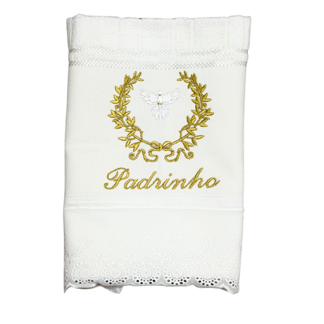 Toalha de Lavabo - Padrinhos