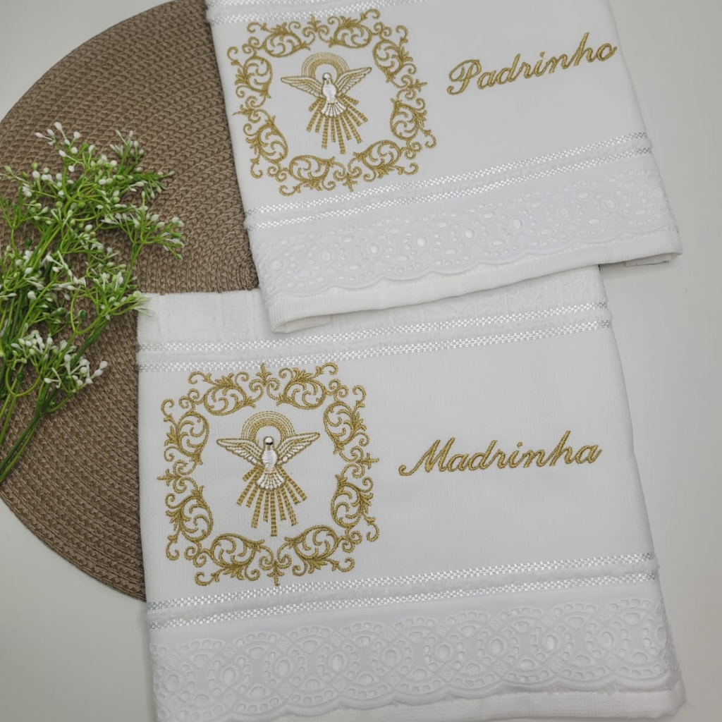 Hand Towel Set - Godparents