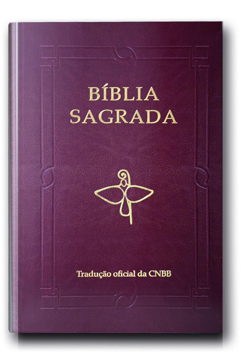 Luxury Bible Large Print - Wine