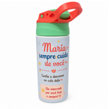 Garrafinha Infantil Maria Com Menino Jesus