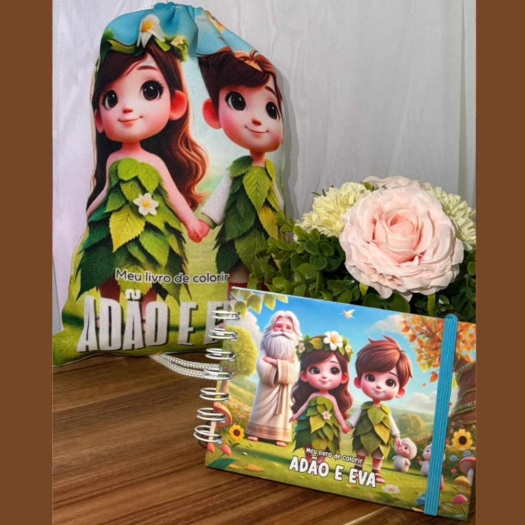 Colorindo a Fé com Amor – Kit Católico Infantil