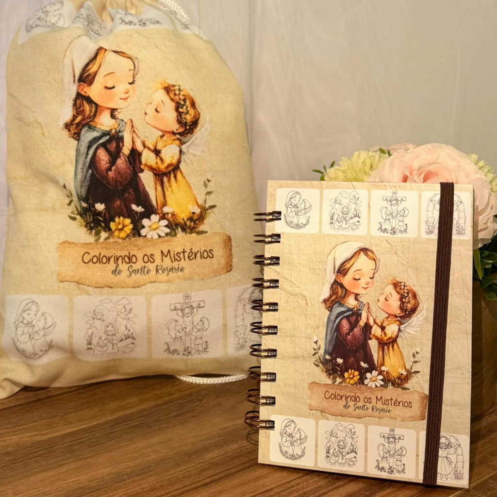 Colorindo a Fé com Amor – Kit Católico Infantil