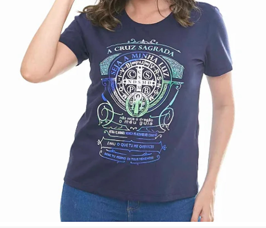 Camiseta Medalha de São Bento