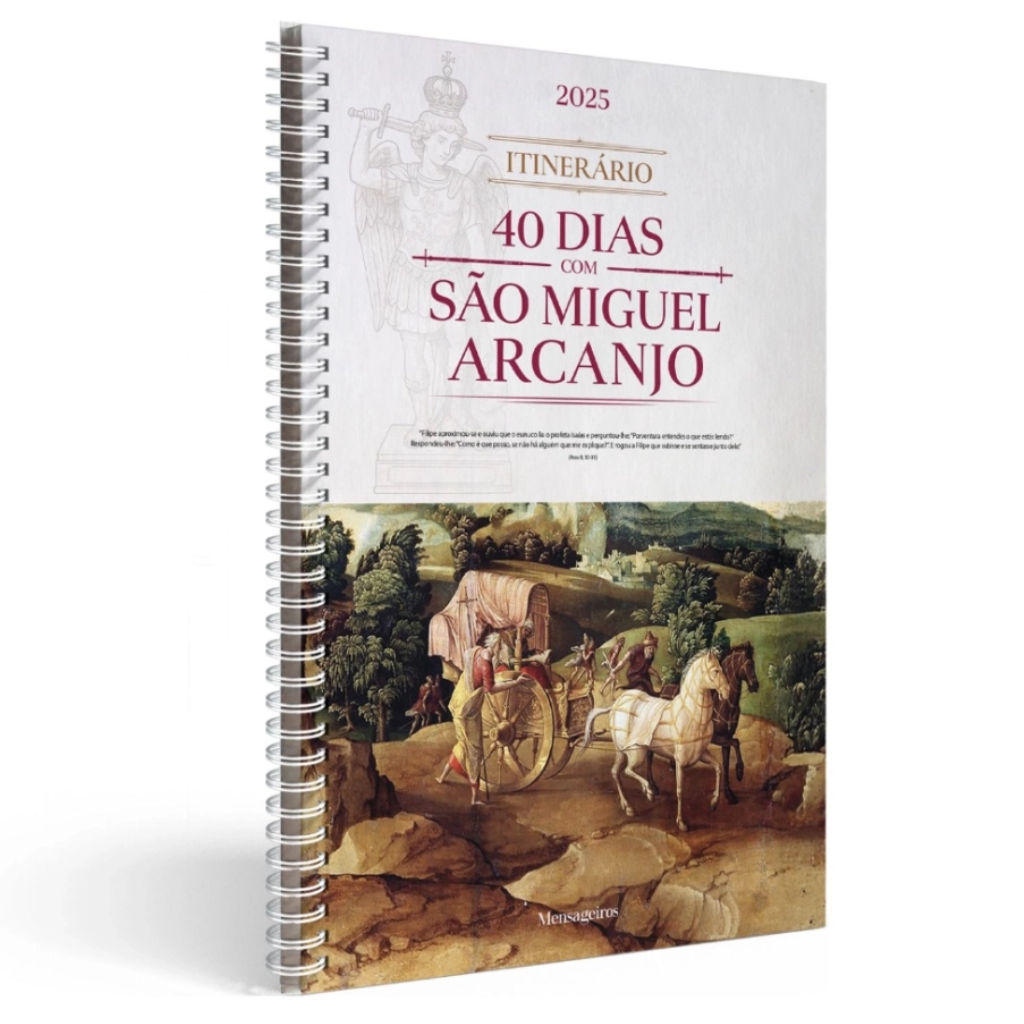 Livro Itinerário 40 Dias com São Miguel