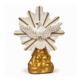 Imagem Divino Espirito Santo Perola com Stras - 19 cm