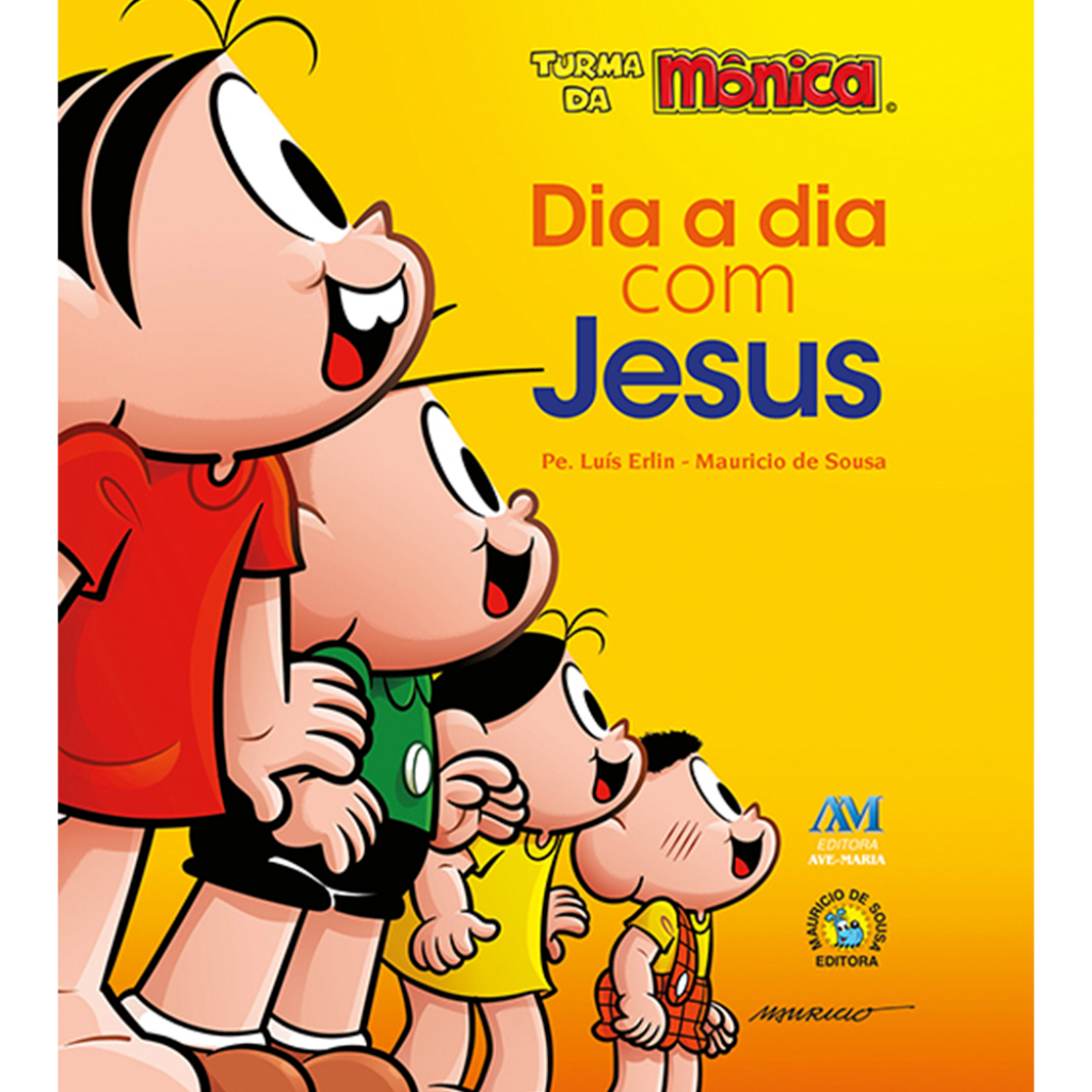 Dia a dia com Jesus - Turma da Mônica (almofadada)