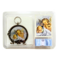 Kit Medalhão de Berço com Anjo da Guarda