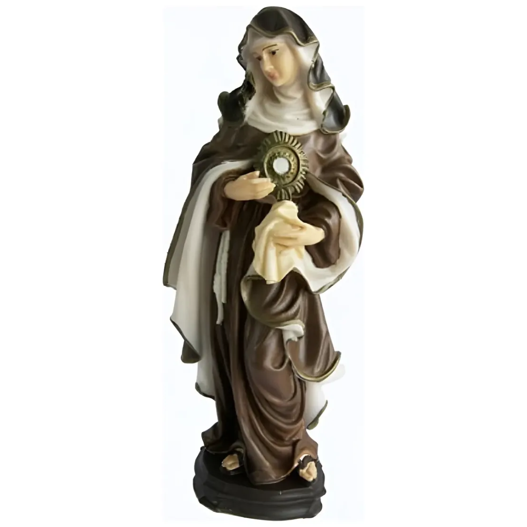 Santa Clara - 20cm Resina
