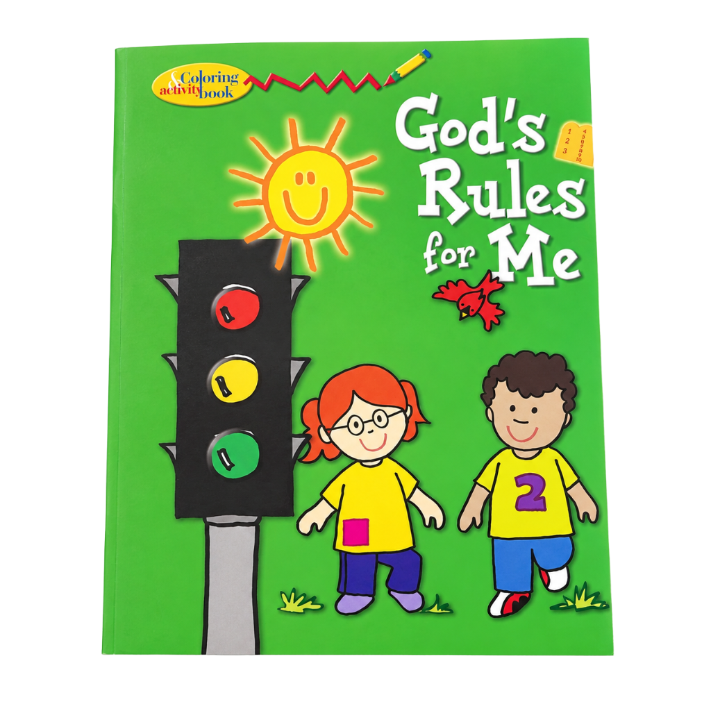 God's Rules for Me Coloring and Activity Book