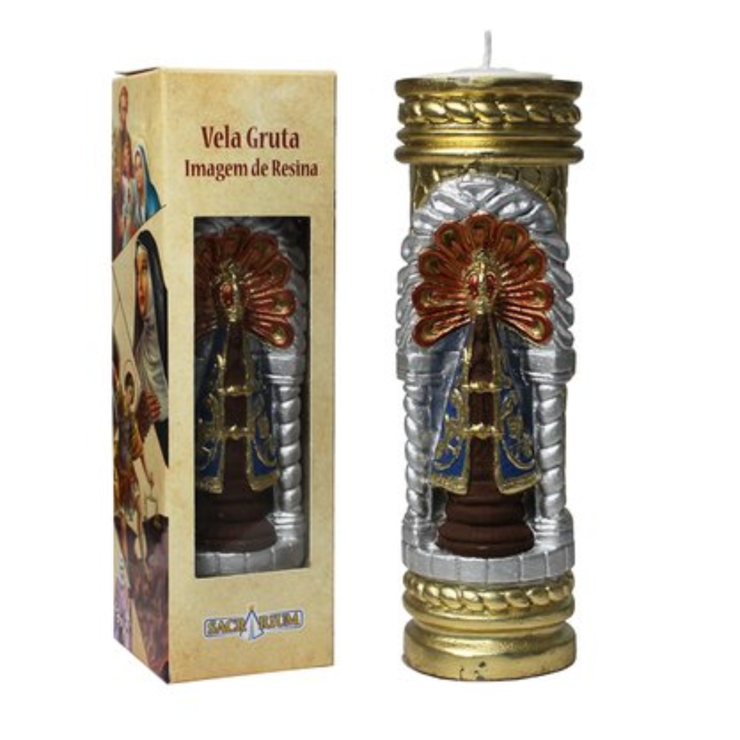 Vela Ouro Esculpida