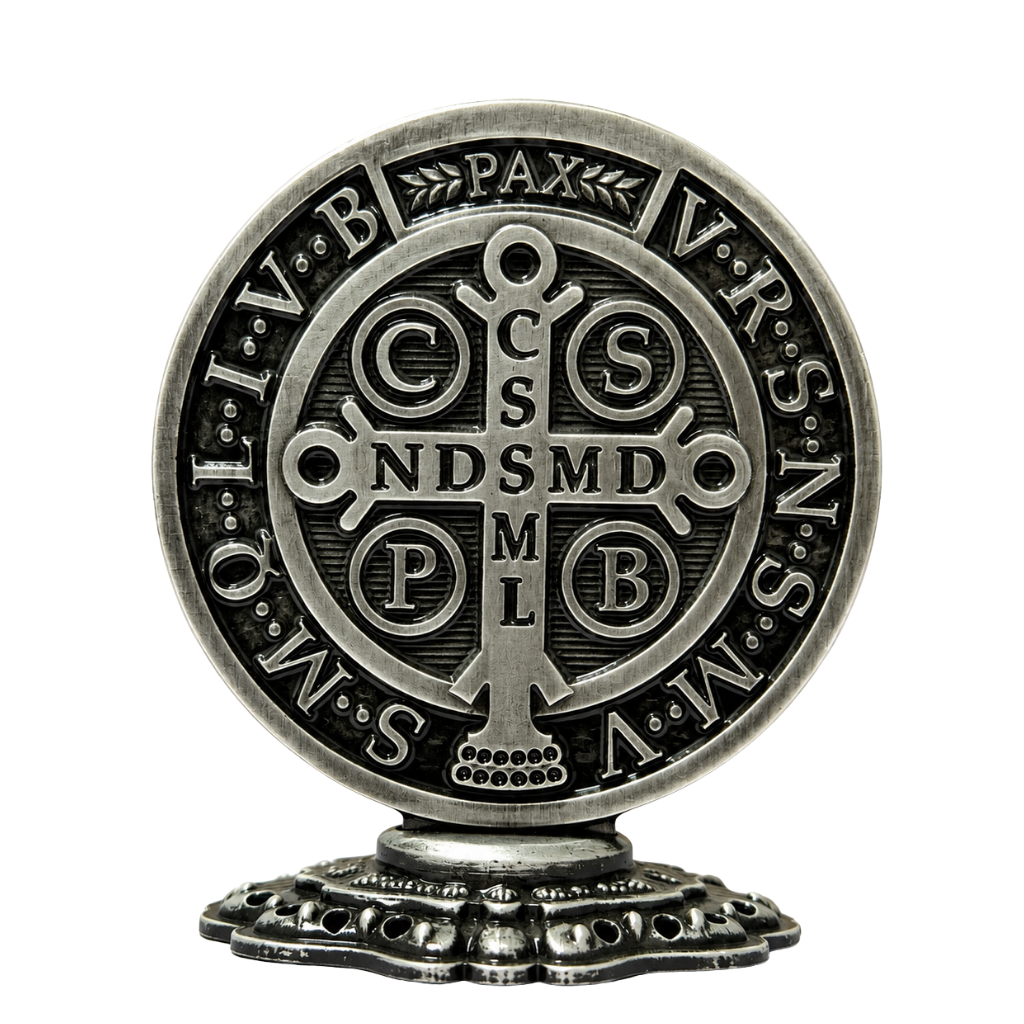 Adorno de Mesa - São Bento - Medalha