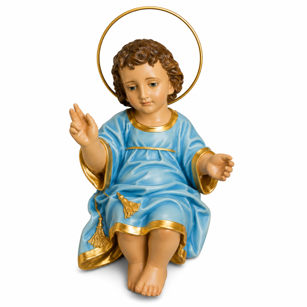 Menino Jesus com Auréola 20cm