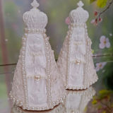 N. Sra. Aparecida Off white – Baby- 14cm