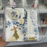 Kit Nuestra Señora Aparecida - Azul - Especial Madres
