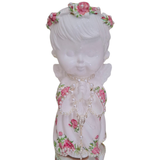 Angelito con Rosario – Flores Rosas