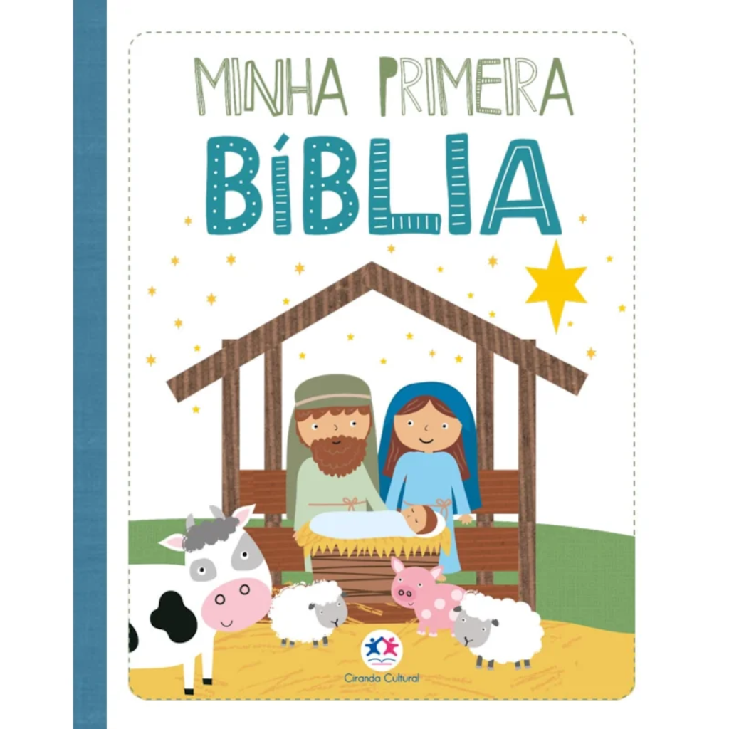Minha Primeira Bíblia Meninos Almofadada