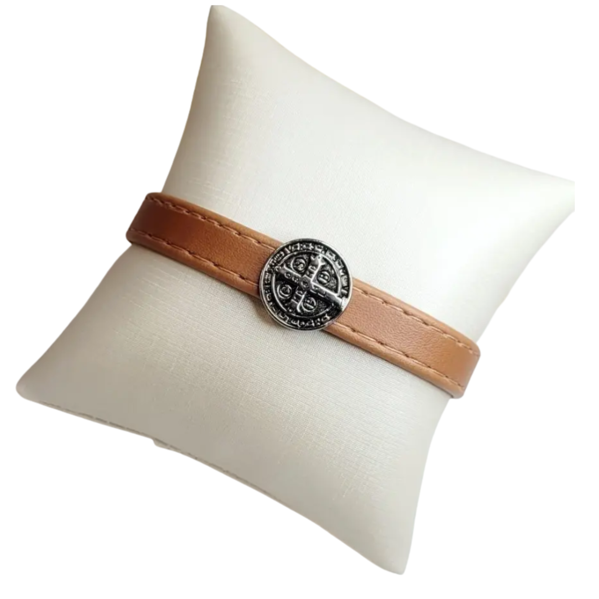 Pulseira Masculina em Corino