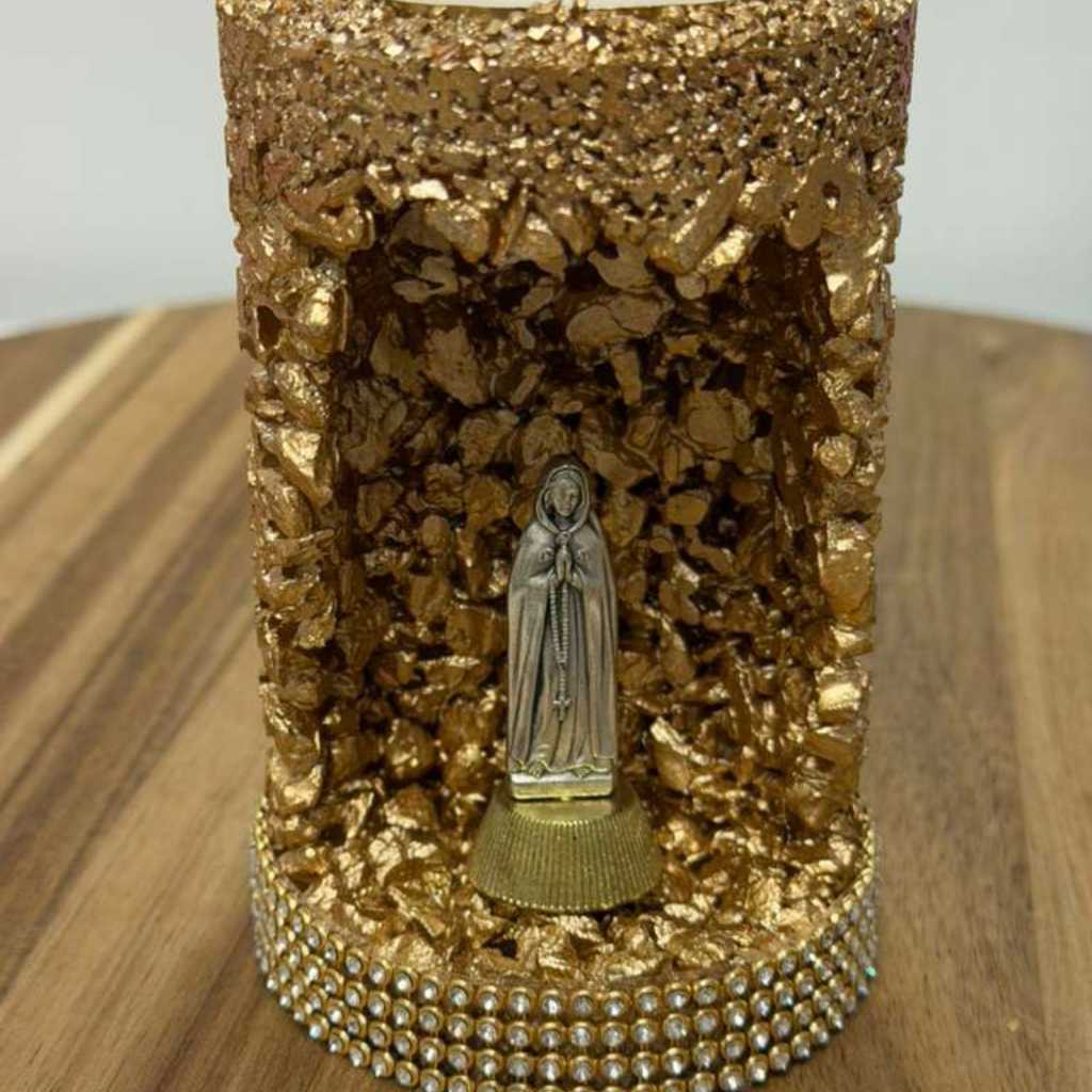 Vela Gruta Nossa Senhora Rosa Mistica