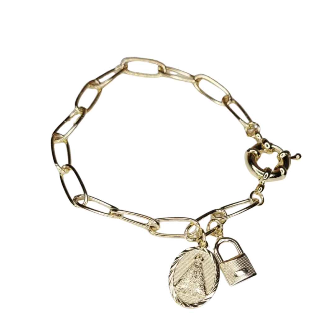 Pulseira Cadeia de Consagração Nossa Senhora Aparecida