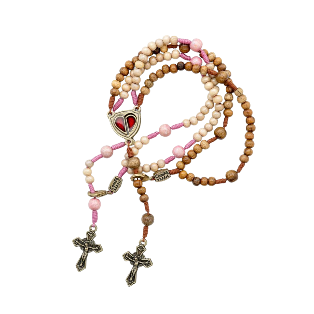 Pulseira Terço do Casal - Unidos em Cristo