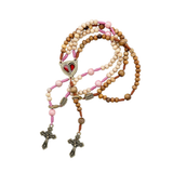 Pulseira Terço do Casal - Unidos em Cristo
