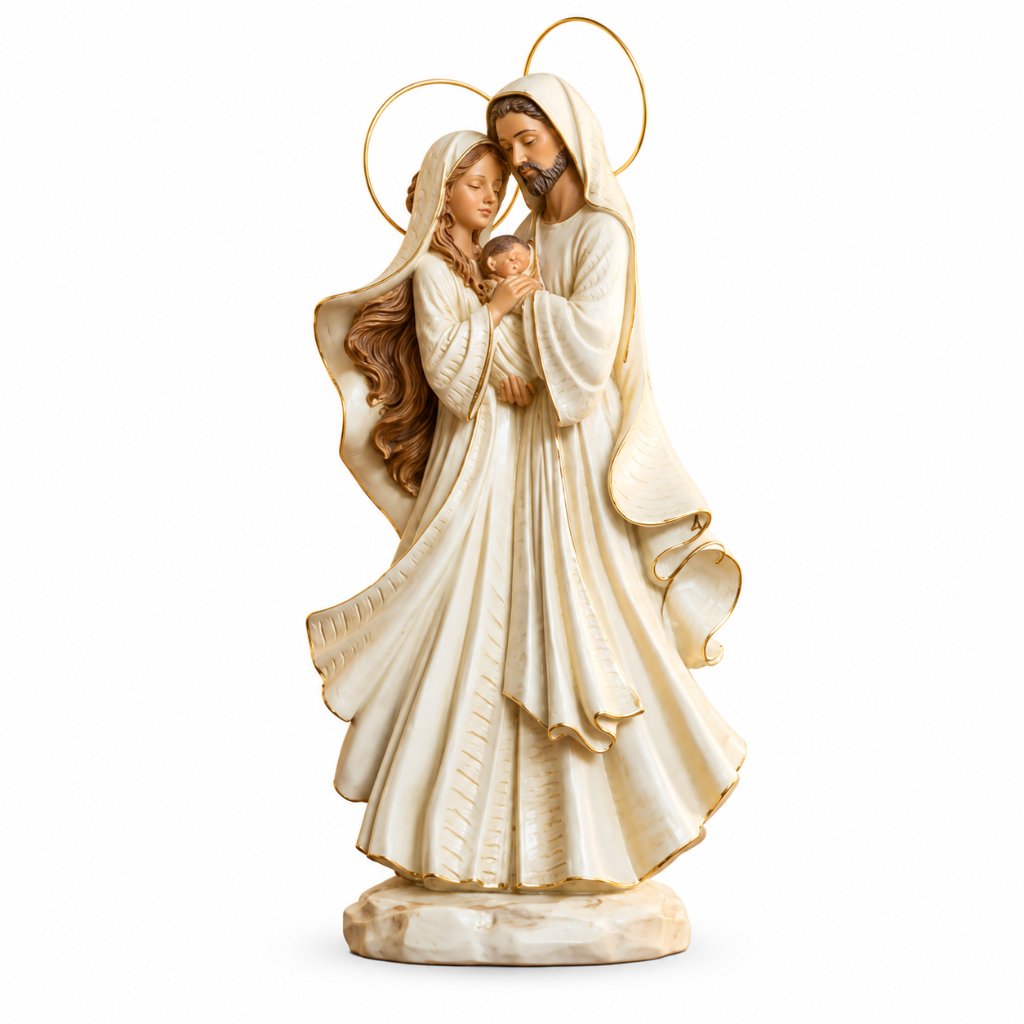 Sagrada Família Afetuosa Marfim - 30cm