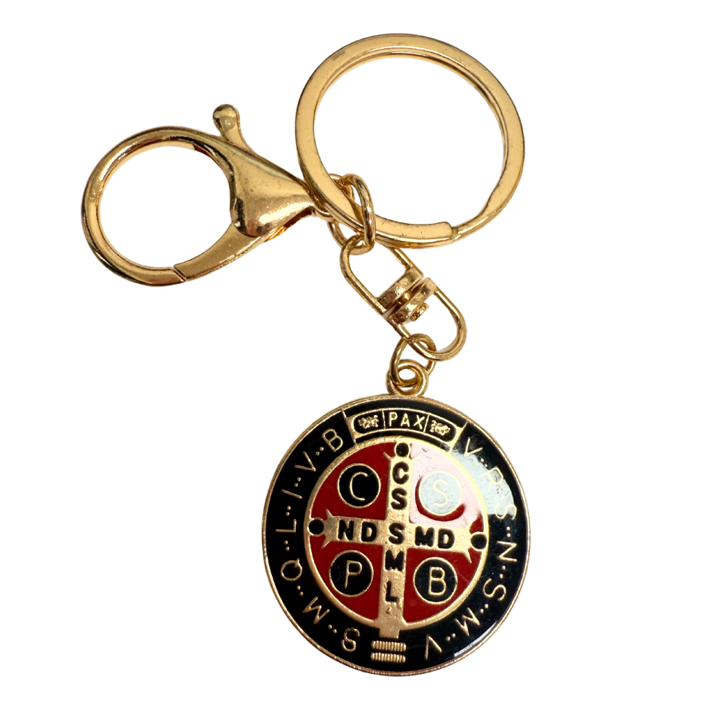Saint Benedict Keychain