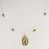 Colar no Fio de Nylon com Nossa Senhora de Guadalupe