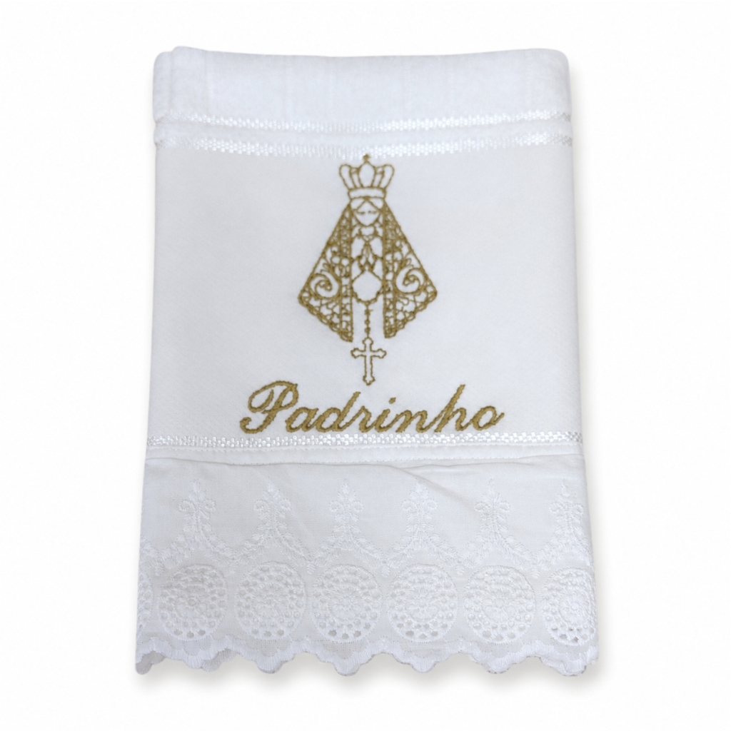 Toalha de Lavabo - Padrinhos