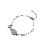 Bracelet Chain Consecration Stainless Steel Our Lady of Graces