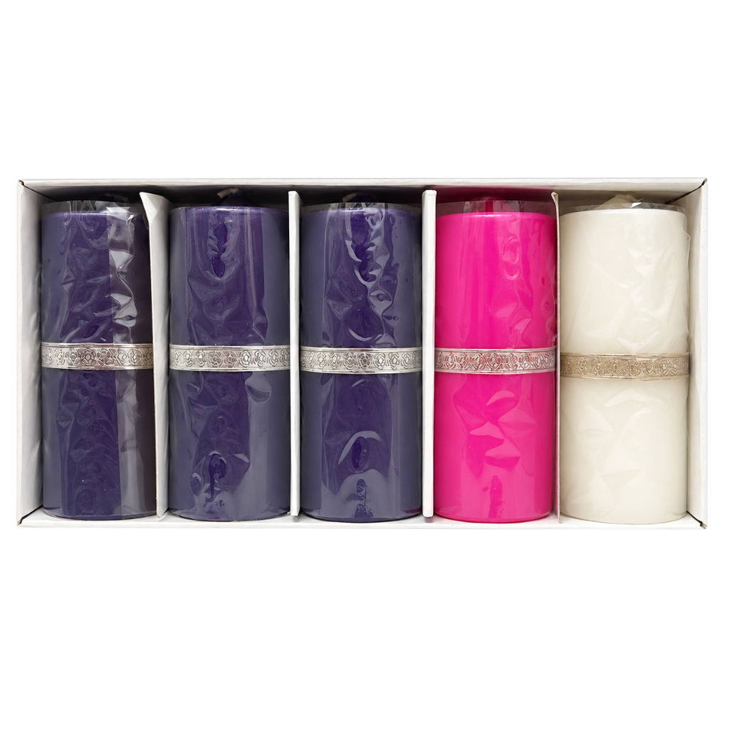 Juego de Velas de Adviento 2'' X 5''