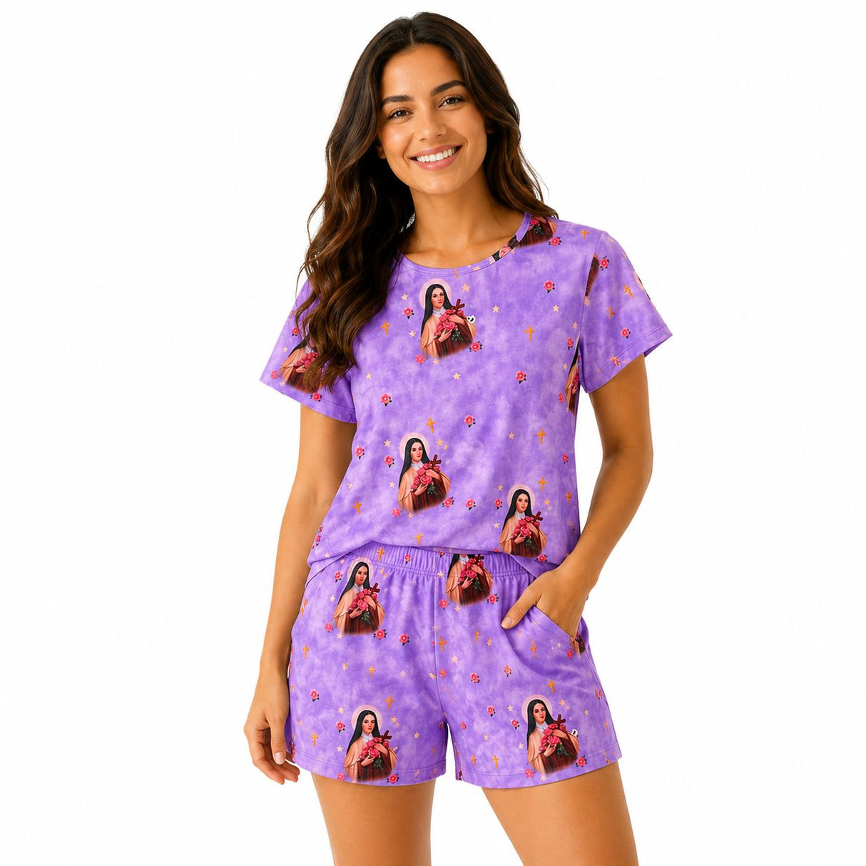 Pijama Santa Teresinha (GG)