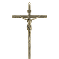 Crucifix Jesus Christ Old Gold 25cm