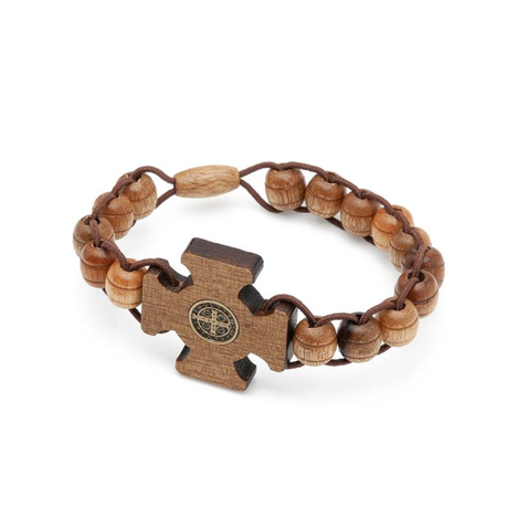 Pulseira Dezena com Cruz Bizantina